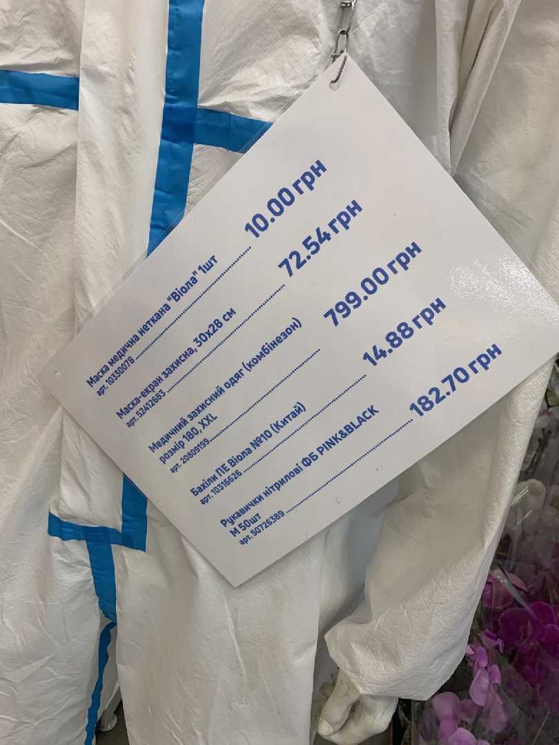 Зображення до публікації: Захисні костюми для медичних працівників