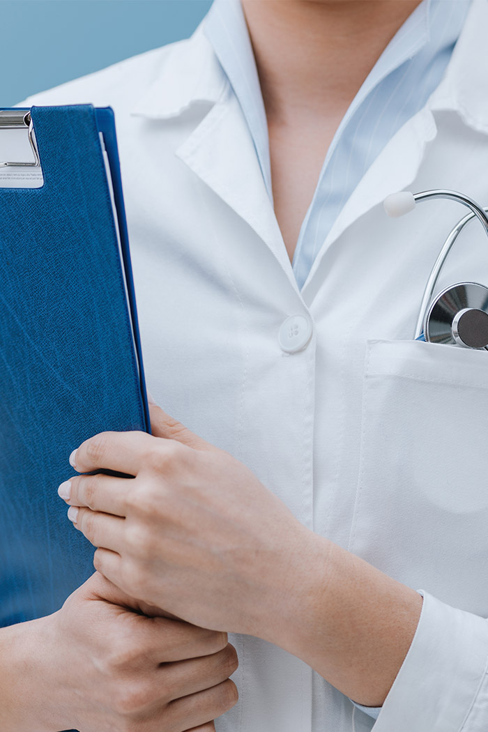 Ілюстрація, що зображує лікаря